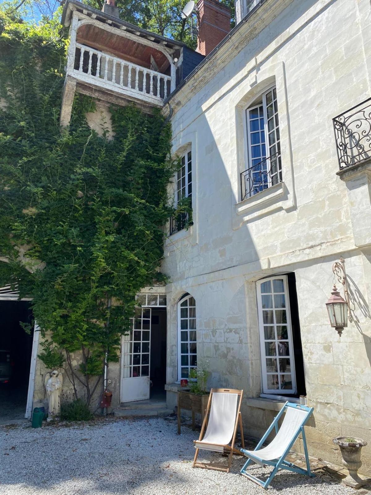 Hotel Le Grand Vaudon Rochecorbon Zewnętrze zdjęcie